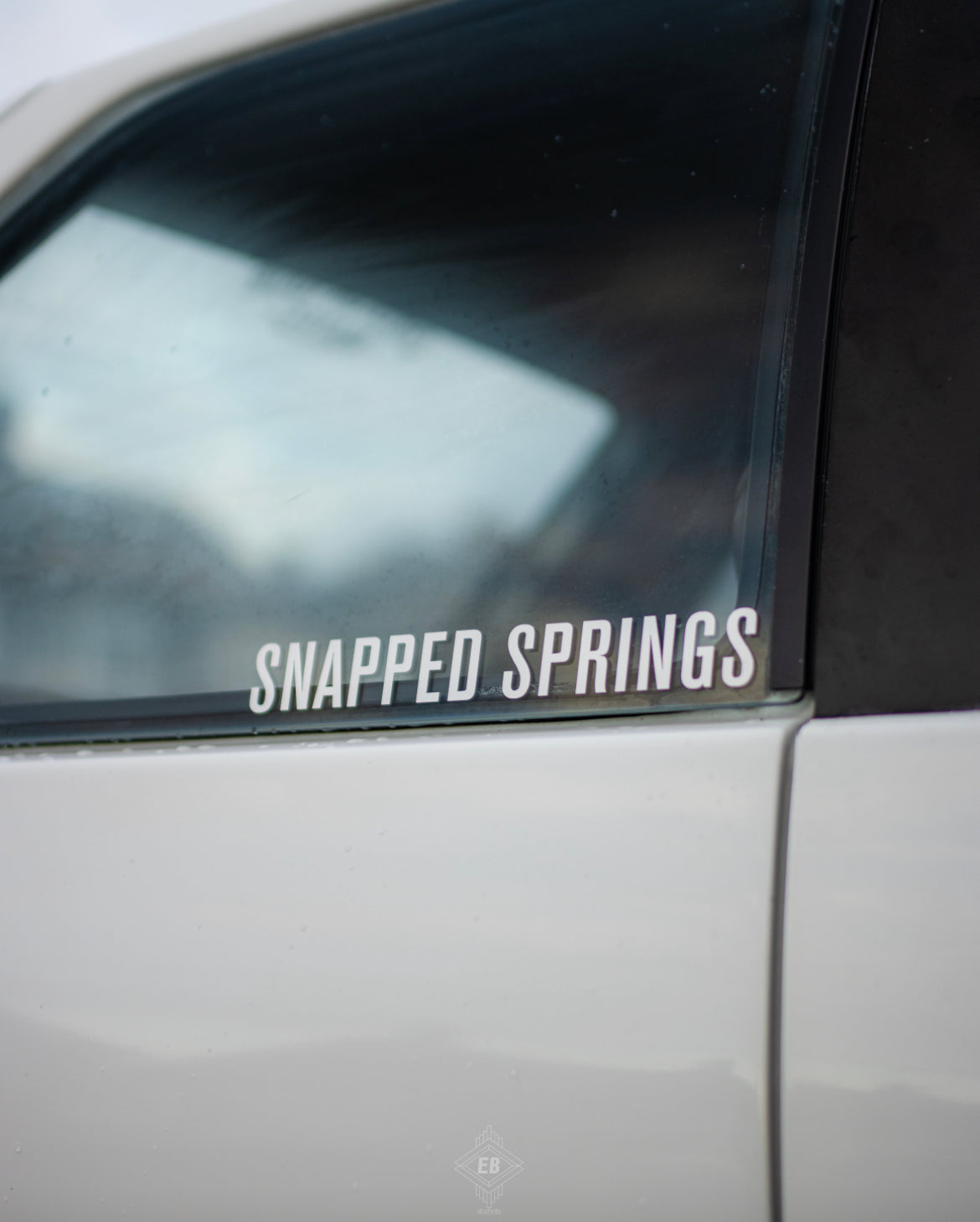 Snapped Springs Sticker